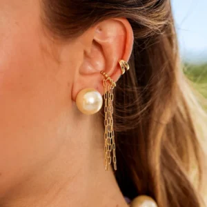 Brinco de Pérolas Aline