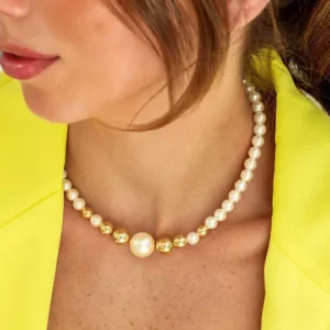 Colar Mix de Bolas Anne