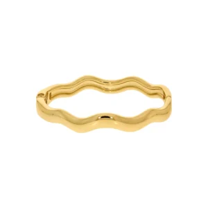 Bracelete Rígido Ondulado